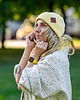 czapki damskie Damska beanie bawełniana logo ekoskórka "Banan" 5