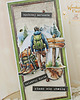kartki scrapbooking Męska kartka urodzinowa dla fana górskich wycieczek "Mountain Hiking 2" 2