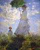 magnesy Kobieta z parasolką - C. Monet - magnes 1