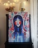 obrazy Obraz ręcznie malowany na płótnie 70x100 cm - Nimfa Wodna 1