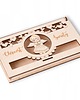 kartki scrapbooking Ozdobne pudełko na pieniądze CHRZEST ŚWIĘTY 3