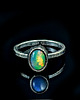 pierścionki srebrne Pierścionek Little rainbow- opal 1