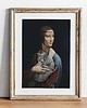 plakaty Plakat - Leonardo da Vinci, Dama z kotem 5