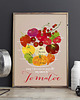 plakaty Pomidory - plakat kuchenny art giclee 1