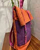 plecaki Plecak włóczykija - pomarańcz, fiolet, fuksja 3