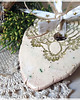 dodatki - różne Ceramiczne serce z koronką - zawieszka, dekoracja 1
