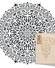 tapety i naklejki ścienne Szablon malarski wielokrotny // GLAMOUR MANDALA 7