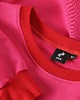bluza bez kaptura damska Rossa - Różowa bluza z serduszkami 1