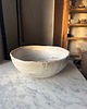 talerze, miski Ceramiczna Misa XL Rustic White Skandynawski Styl 1