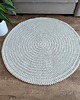 dywany Dywan ze sznurka bawełnianego okrągły szydełkowy 80cm 6