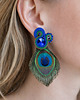 kolczyki soutache Peacock Eye-kolczyki soutache 2