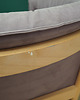 sofy i szezlongi Sofa welurowa wrzosowa, duński design, lata 70 4