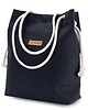 torby na ramię Torebka worek BAGGAGE czarna shopper torba 1
