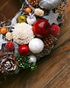 wianki bożonarodzeniowe Wieniec na Boże Narodzenie - RUSTIC XMAS 4