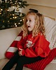 bluzy dla dziewczynki Bluza oversize Santa Teddy 5