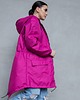 kurtki damskie Kurtka / płaszcz typu parka fuksja 6