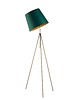 lampy podłogowe Lampa stojąca do sypialni OSLO GOLD na 3 nogach w stylu skandynawskim 4