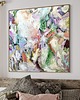 obrazy Obraz abstrakcyjny 110x110 cm 3