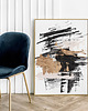 plakaty Plakat Black and gold - różne formaty 1