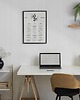 plakaty Plakat Zestaw 3 kalendarzy 2026, nowoczesne, minimalistyczne, stylowe, 3x30x4... 9