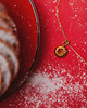 kolczyki pozłacane Kolczyki  pączek donut srebro  pozłacane 3