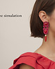 kolczyki soutache Retro kolczyki długie - sutasz 2