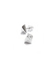 kolczyki srebrne Kolczyki srebrne TRI MINI / glossy silver earrings 3