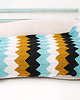 koce i narzuty Kolorowy koc handmade - wzór chevron. Wegański i cf. 1