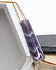 złote naszyjniki Naszyjnik - amulet relaksujący - Ametyst - duży 2