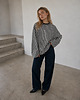 bluzki z długim rękawem damskie Longsleeve Chillout stripes black 1