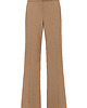spodnie materiałowe damskie Szerokie spodnie SZWEDKI camel 1