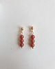 kolczyki z kamieniami Kolczyki DROPSY MINI jaspis czerwony 2