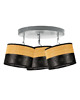 plafony Lampa sufitowa do salonu w stylu glamour DAKOTA GOLD 8
