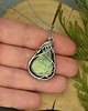 wisiory Wisiorek ze złotym labradorytem wire wrapping labradoryt 2