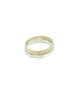 pierścionki - różne POLYGON MINI multi / satin brass/silver 3