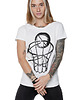 t-shirt damskie T-shirt damski UNDERWORLD Streetball biały 1