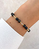 bransoletki z kamieni naturalnych Talizman - obsydian, cytryn, hematyt - ochrona i dobrobyt 1