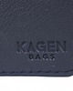 portfele męskie Portfel skórzany granatowo czarny cardholder 1