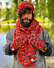 czapki i kapelusze męskie Męska czapka MERINO 50% bez pompona NEVERLAND "Czerwienie" 2