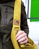 torby na ramię Musztardowa torba w z zamszu ekologicznego 2