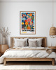 plakaty PLAKAT dekoracyjny abstrakcyjne kwiaty Yayoi Kusama,  poster 2