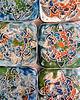 kafle i panele Płytki Kafle ceramiczne Mandala Grzybowa 2