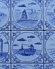 kafle i panele Zestaw kafle holenderskie ręcznie malowane kafle płytki delft zestaw 2 2