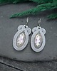 kolczyki soutache Kolczyki sutasz szare handmade z glinki małe lekkie codzienne Resina 2