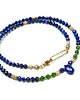 chokery Lapis lazuli  & diopsyd /choker/ - Szlachetna kolekcja 2