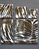 patery i talerze PATERA PROSTOKĄTNA ZEBRA 19cm X 35cm 2