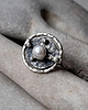 pierścionki srebrne Sunset ring srebrny pierścionek z perłą 1