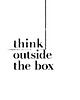 plakaty PLAKAT–Think outside the box....A2 1