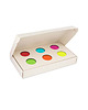 skarpetki damskie Zestaw kolorowych skarpetek stopek w pudełku - Colour Box 1