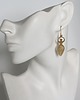 kolczyki pozłacane Kolczyki Bogini pozłacane 1
